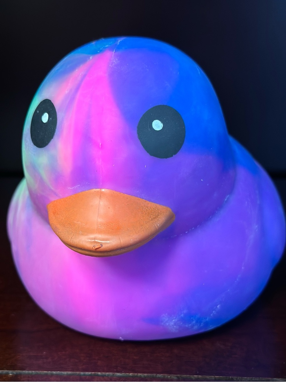 Sunny Days Laffy Quacks Jumbo Tie Die Duck squishy NWT